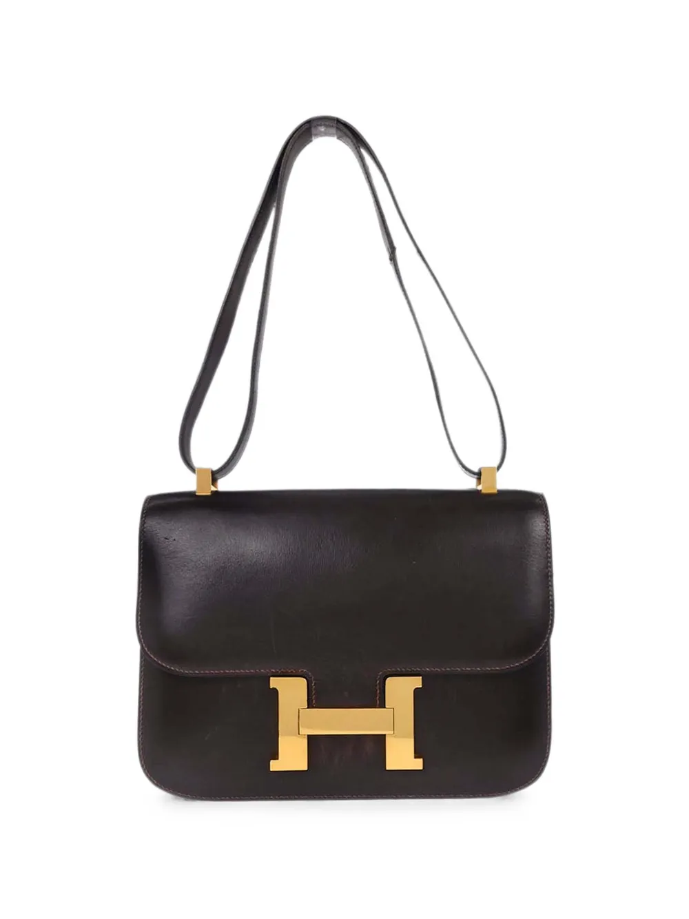 Hermès Pre-Owned 1985 Constance 23 shoulder bag - Marrone