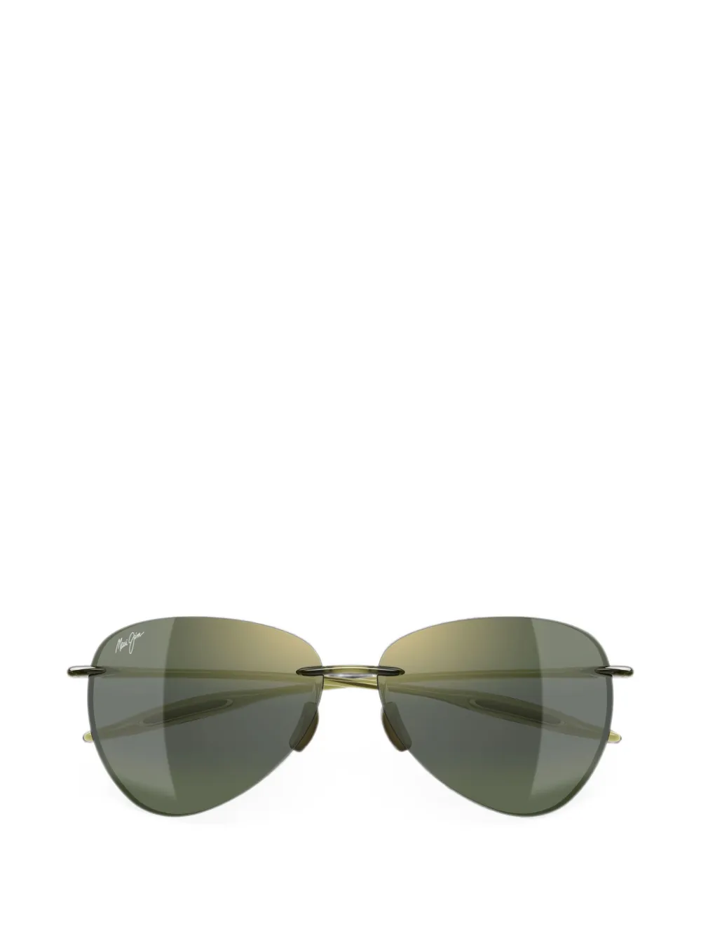Maui Jim Sugar Beach rimless sunglasses - Grün