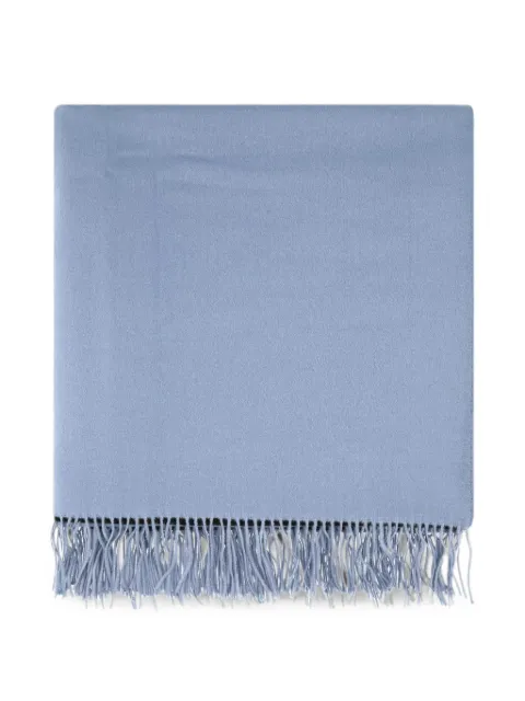 Prada fringed cashmere blanket