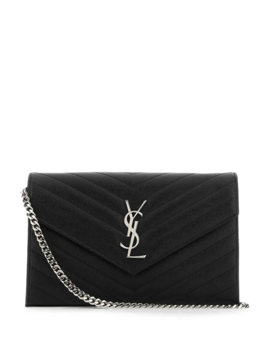 Saint Laurent quilted leather shoulder bag - Schwarz