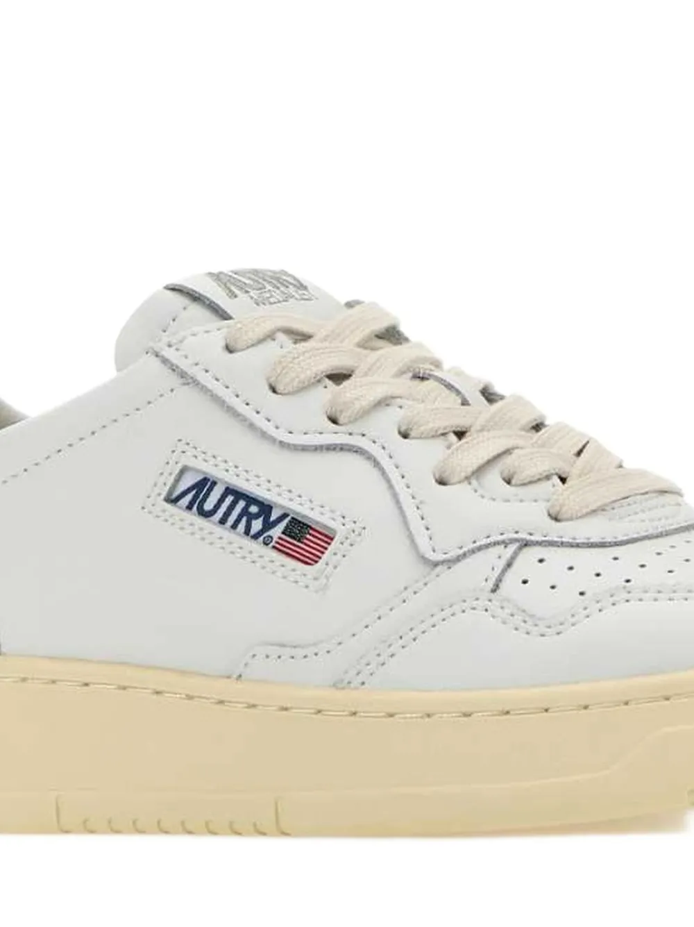 Autry Medalist leren sneakers Wit
