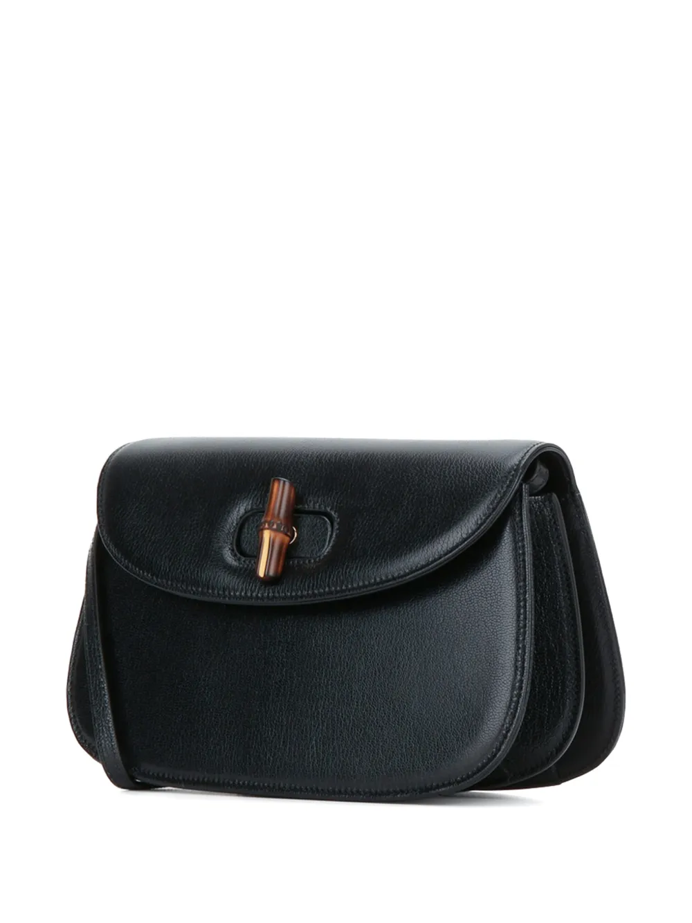 Gucci Kleine crossbodytas met draaislot Zwart