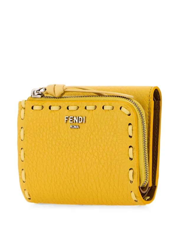 FENDI セレリア 財布 | イエロー | FARFETCH JP