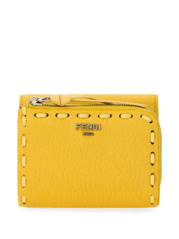 FENDI セレリア 財布 | イエロー | FARFETCH JP