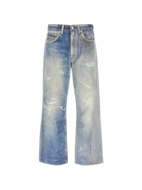 OUR LEGACY distressed straight-leg jeans