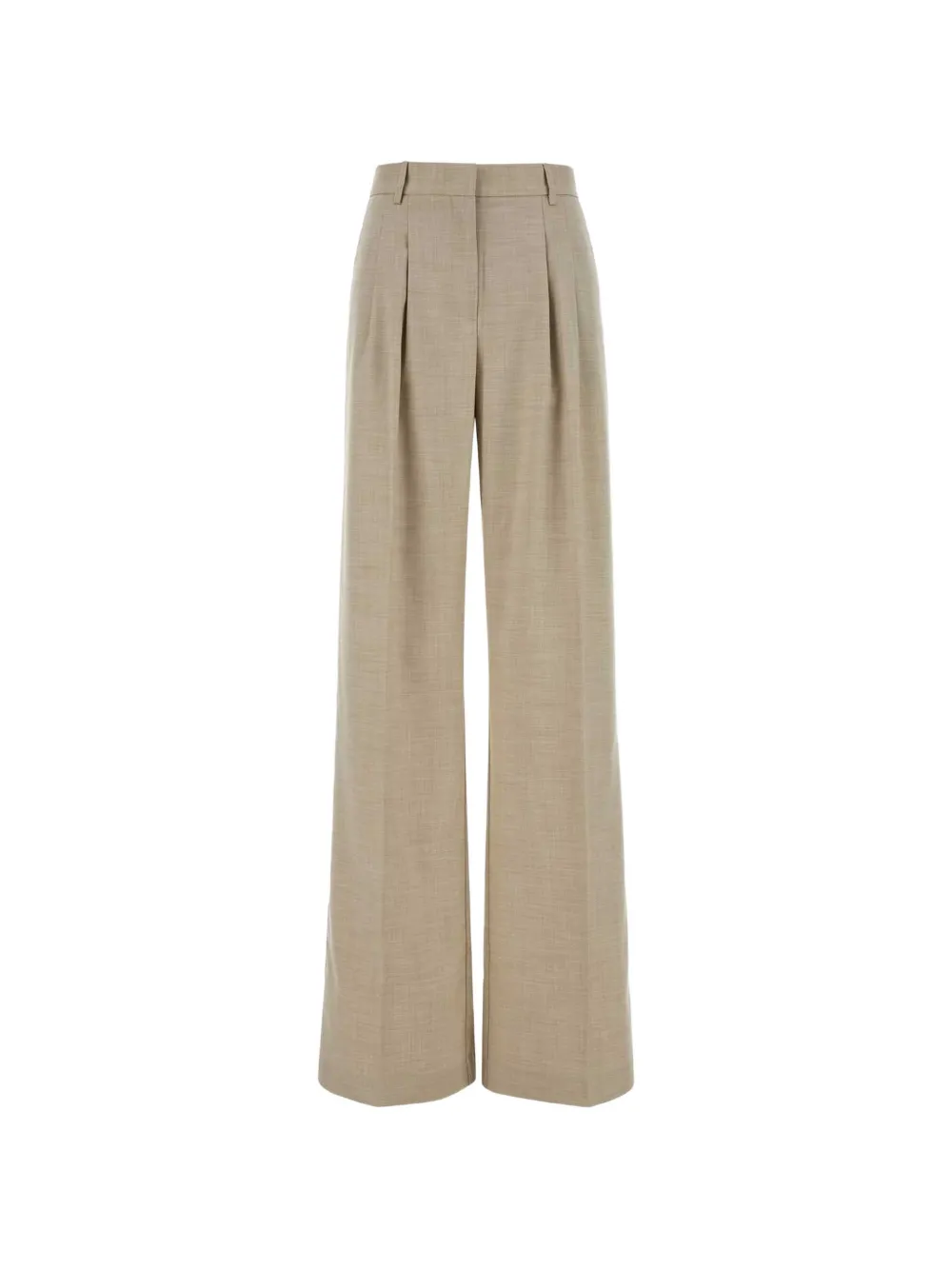 THE ANDAMANE Pantaloni Nathalie a gamba ampia - Toni neutri
