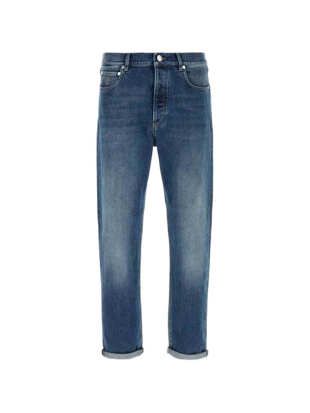 Brunello Cucinelli Jeans dritti - Blu
