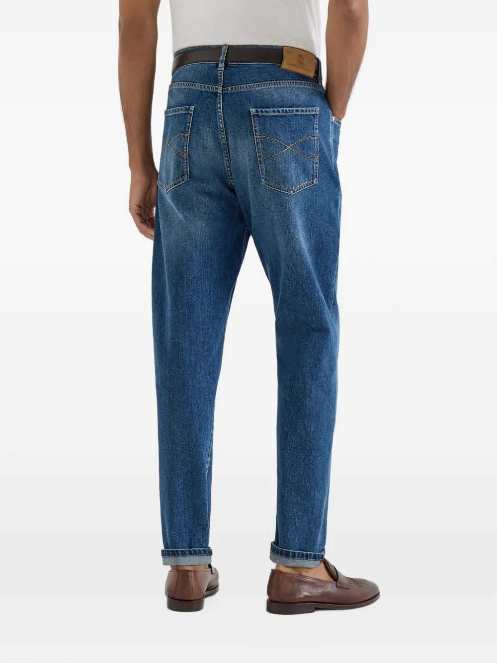 Brunello Cucinelli Straight jeans Blauw