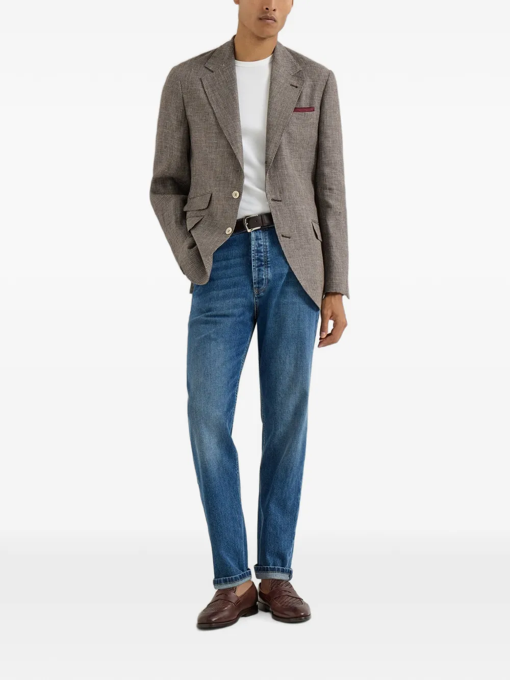 Brunello Cucinelli Straight jeans Blauw