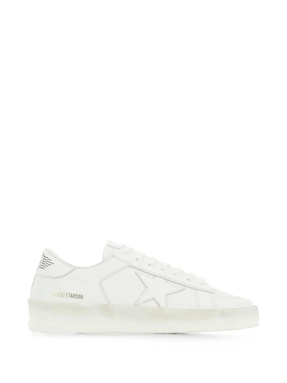 Golden Goose Stardan leather sneakers Wit