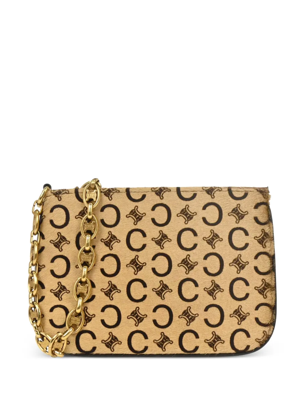Celine Pre-Owned 1990-2000s C Macadam shoulder bag - Toni neutri