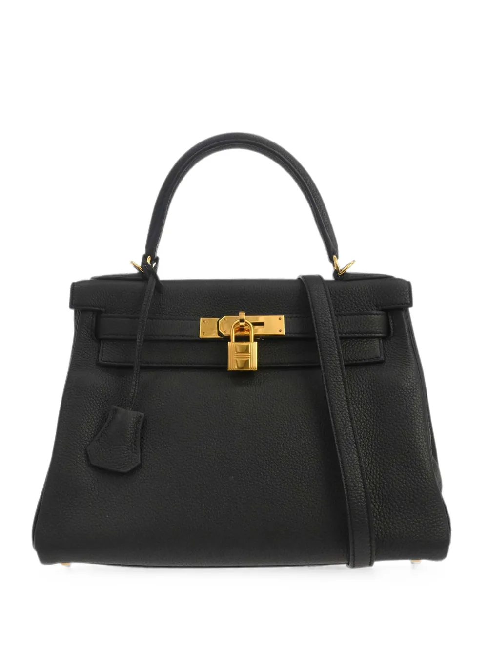Hermès Pre-Owned 2018 Kelly 28 Retourne tote bag - Nero