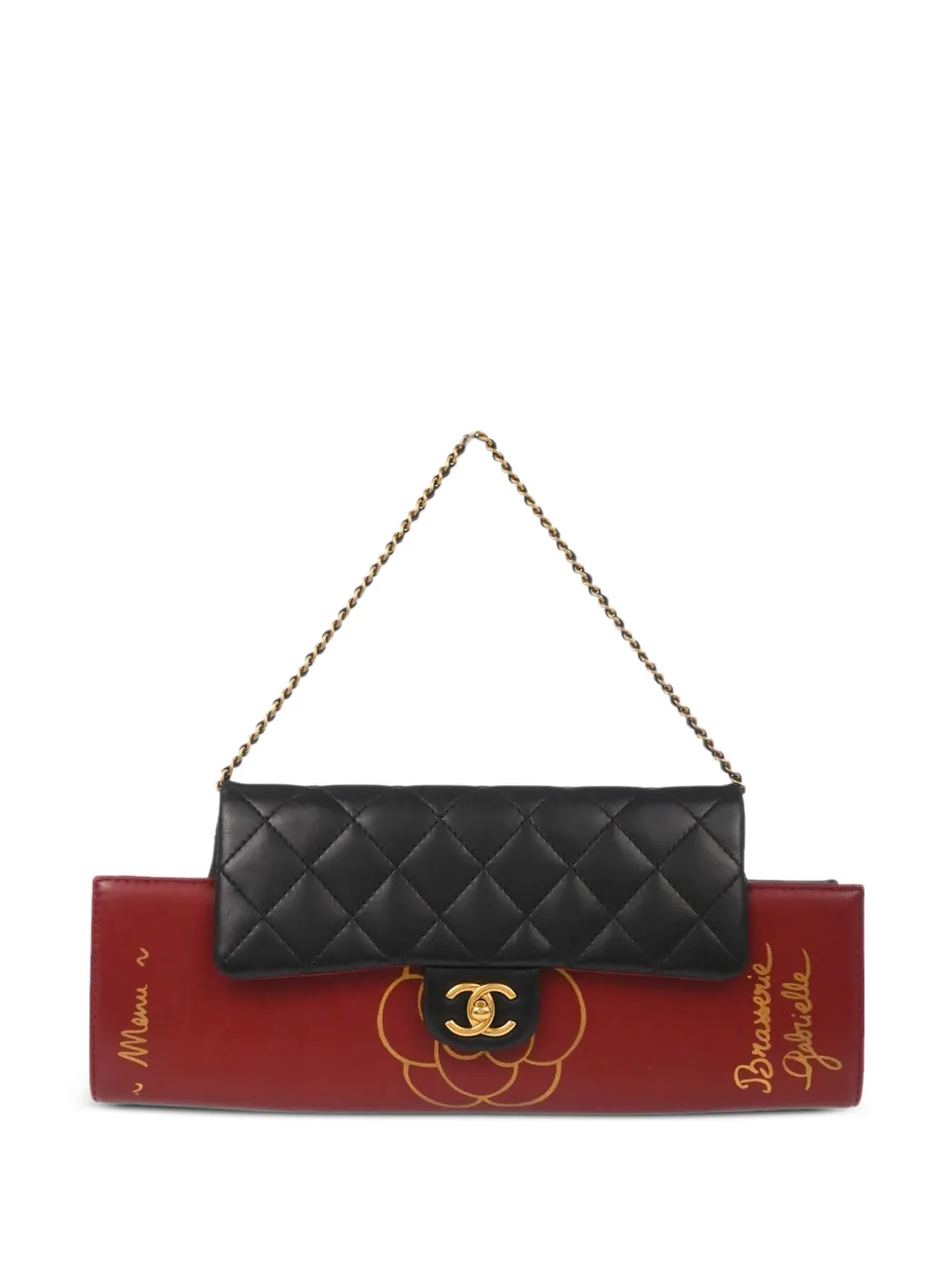 CHANEL Pre-Owned 2015 Gabrielle Menu shoulder bag - Rosso