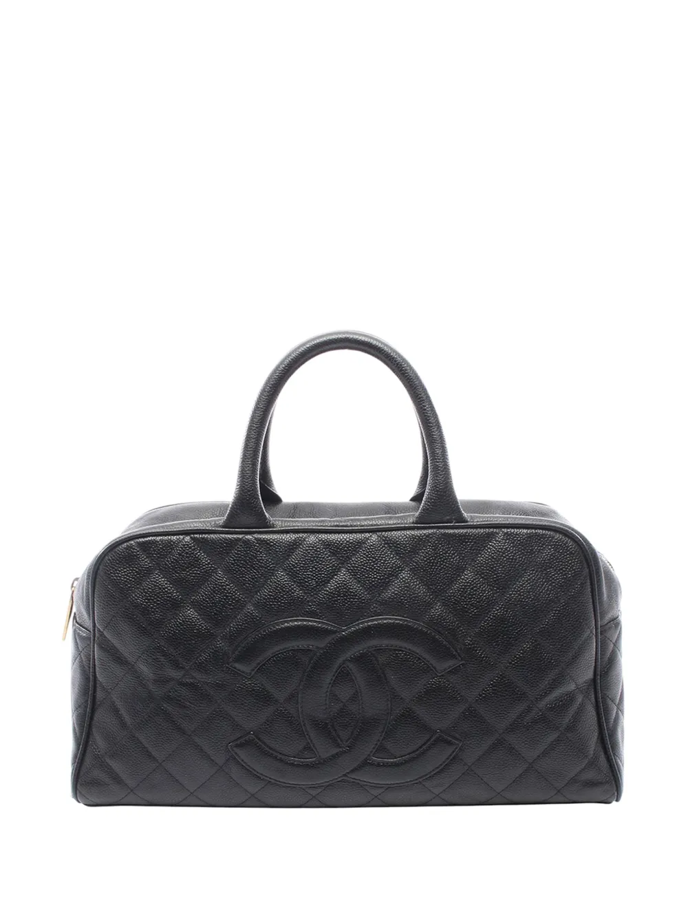 CHANEL Pre-Owned Borsa CC Caviar Boston 2003-2004 - Nero