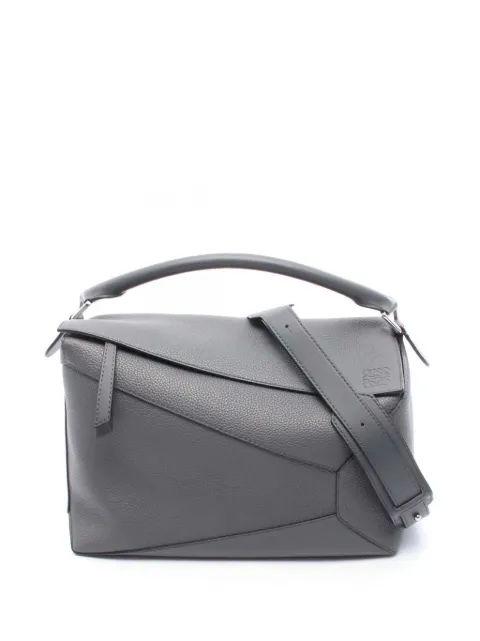 Loewe Pre-Owned 2010-2026 Large Calfskin Puzzle satchel