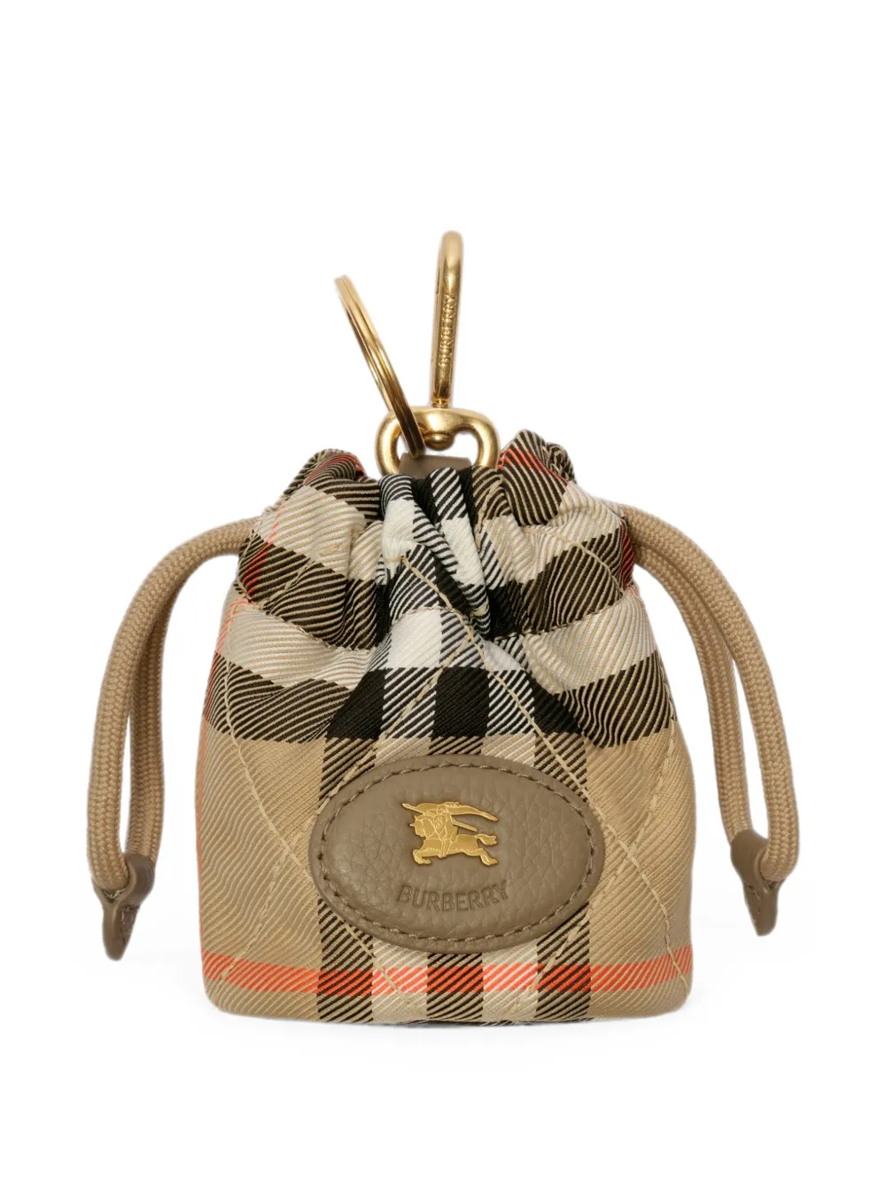 Burberry Horseshoe pouch charm - Toni neutri