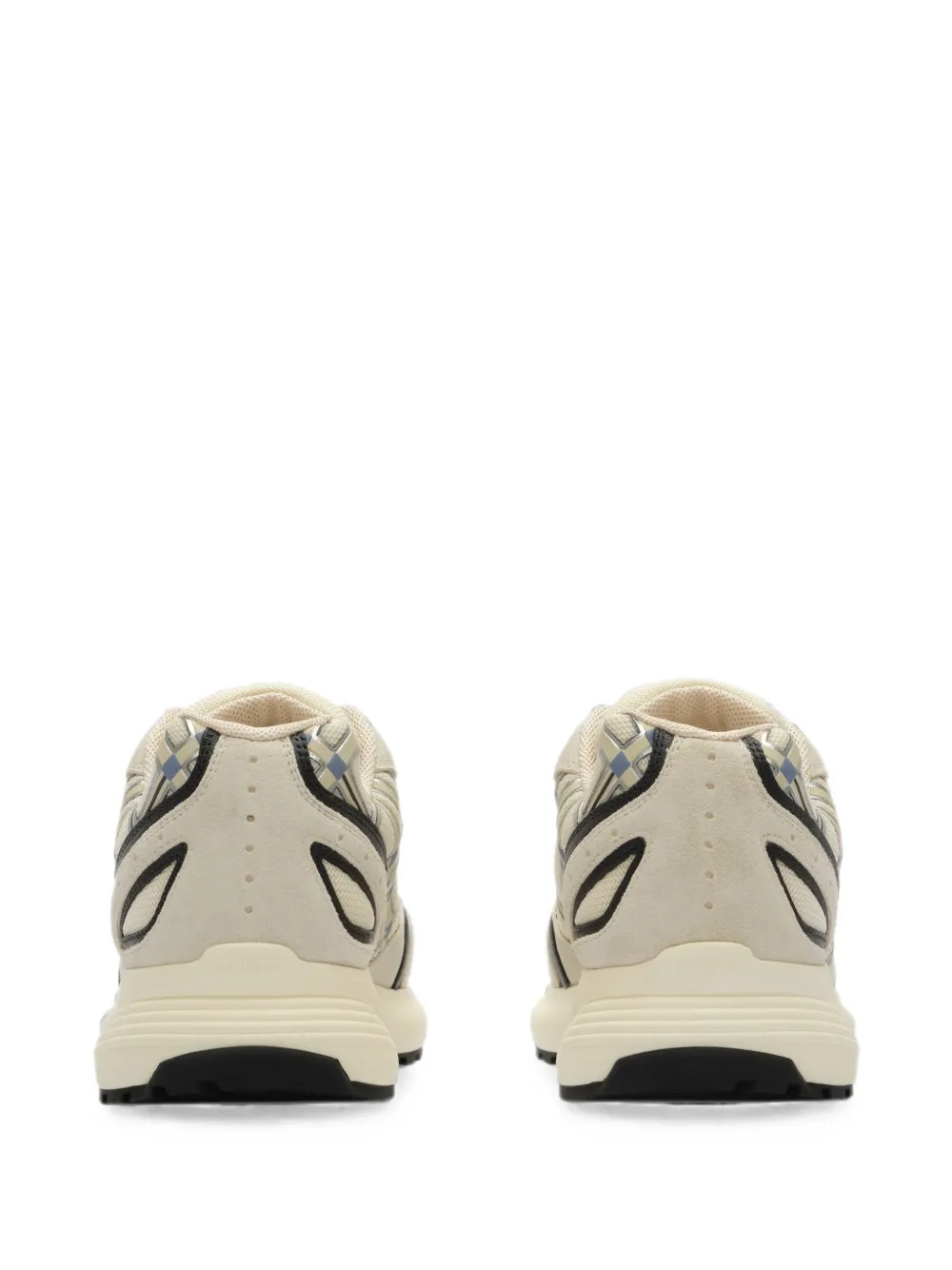 Burberry nylon suede and leather Eclipse sneakers Beige