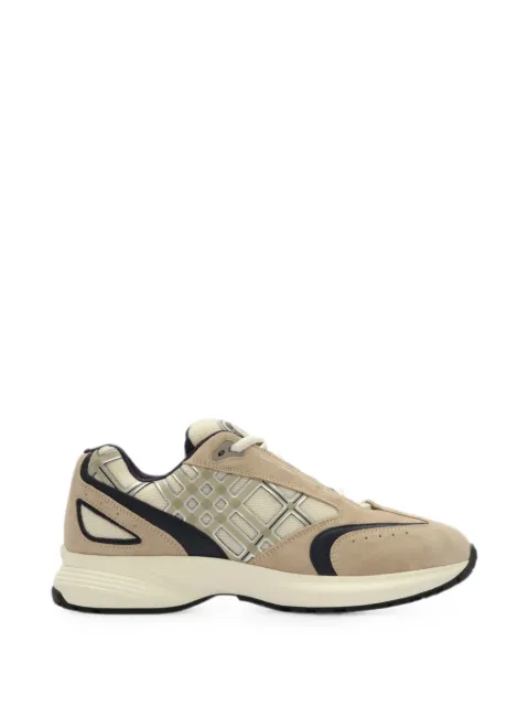 Burberry Eclipse Sneakers aus Nylon, Wildleder und Leder