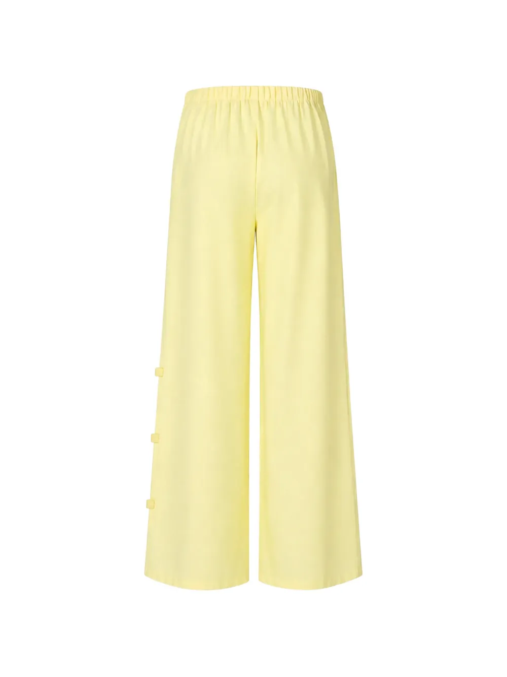 Baobab Wayra broek met zijsplit Geel