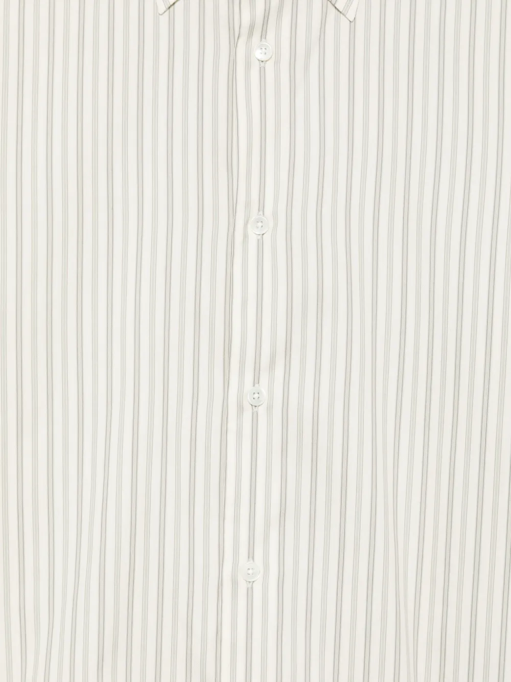 Auralee Striped Long-sleeve Shirt in Neutrals, view 3
