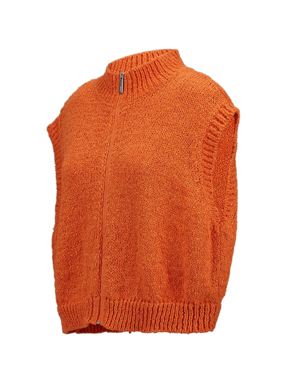 Laminar Gilet met rits Oranje