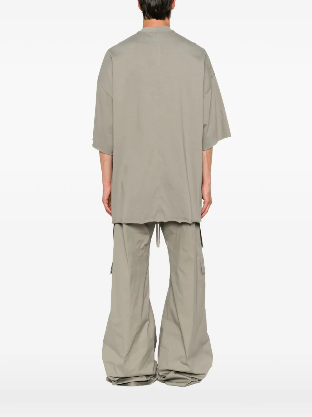 Rick Owens Gerafeld T-shirt Grijs