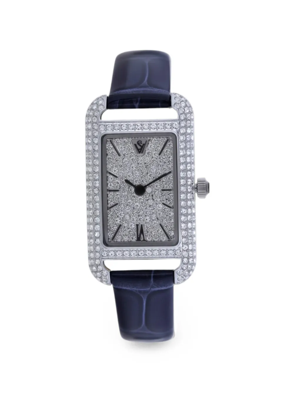CHRISTIAN VAN SANT Opaline crystal-embellished 26mm watch - Argento