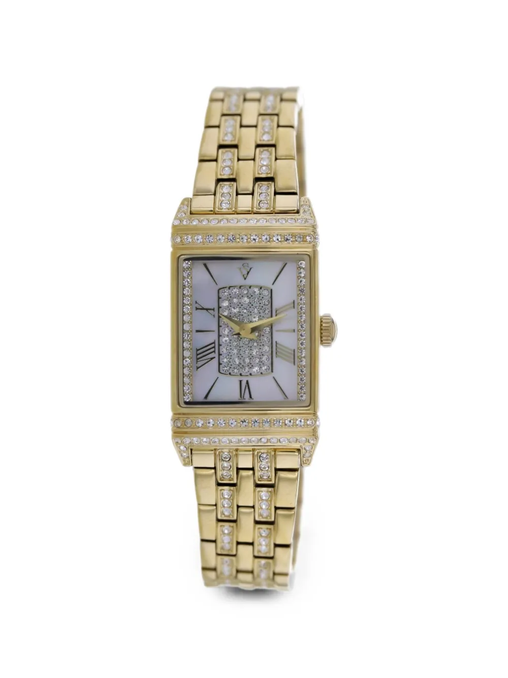 Christian Van Sant Amara Crystal-embellished 34mm Watch In Gold