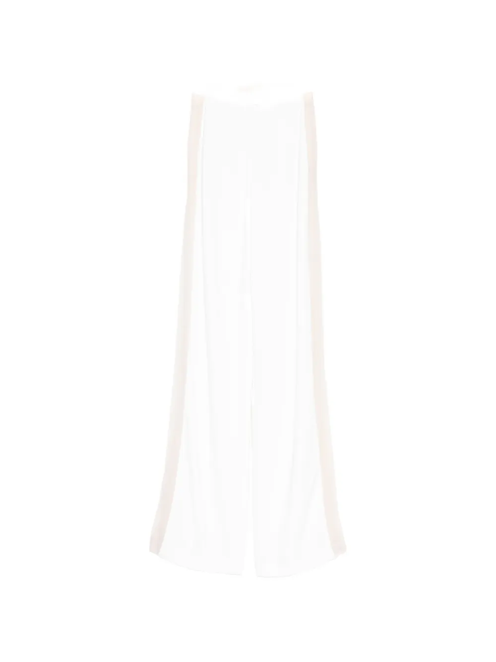 Antonio Berardi side-stripe trousers - Bianco