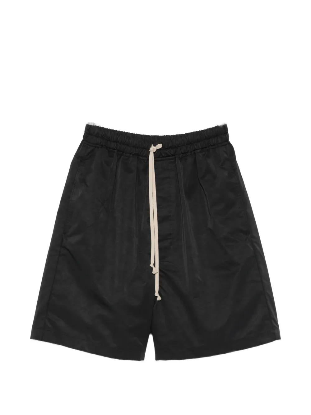 Rick Owens drawstring-waist drop-crotch shorts - Schwarz
