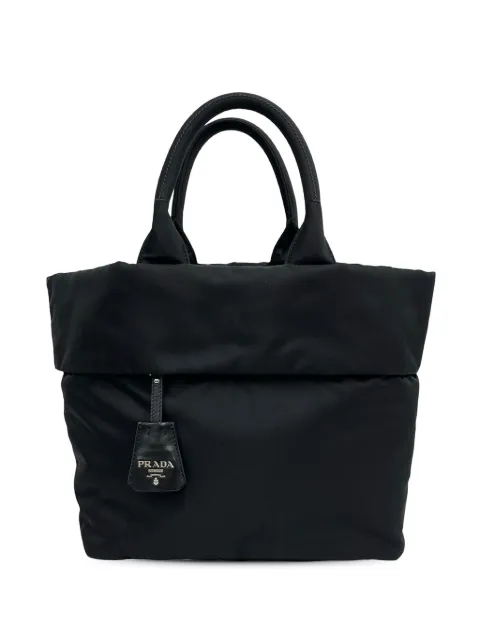 Prada Pre-Owned bolso satchel Tessuto reversible 2010-2026