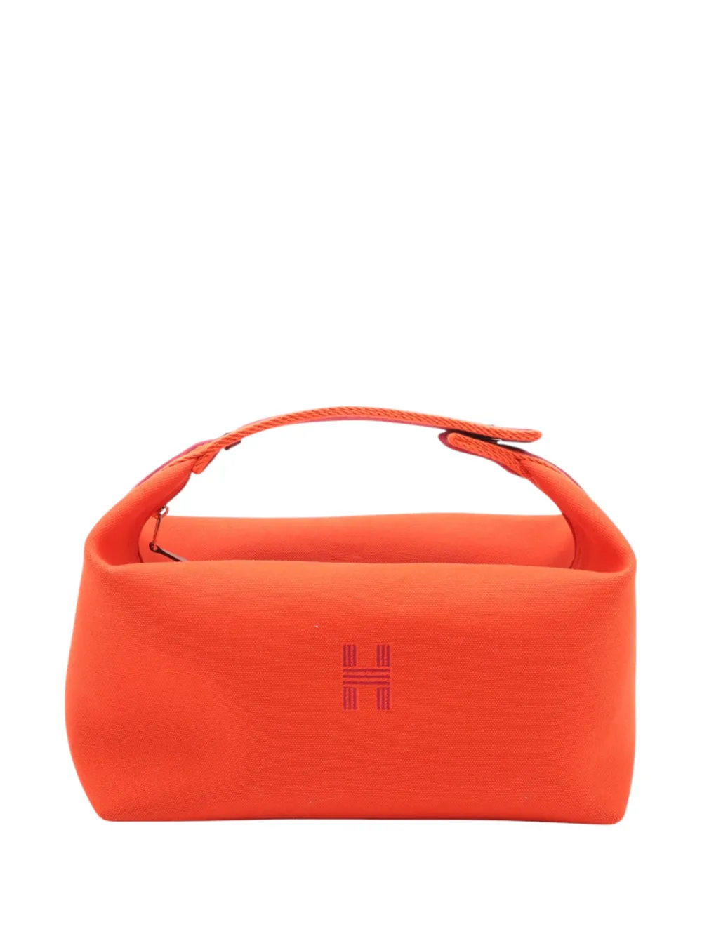 Hermès Pre-Owned Trousse Bride A Brac grande in tela Toile 2010-2026 - Arancione