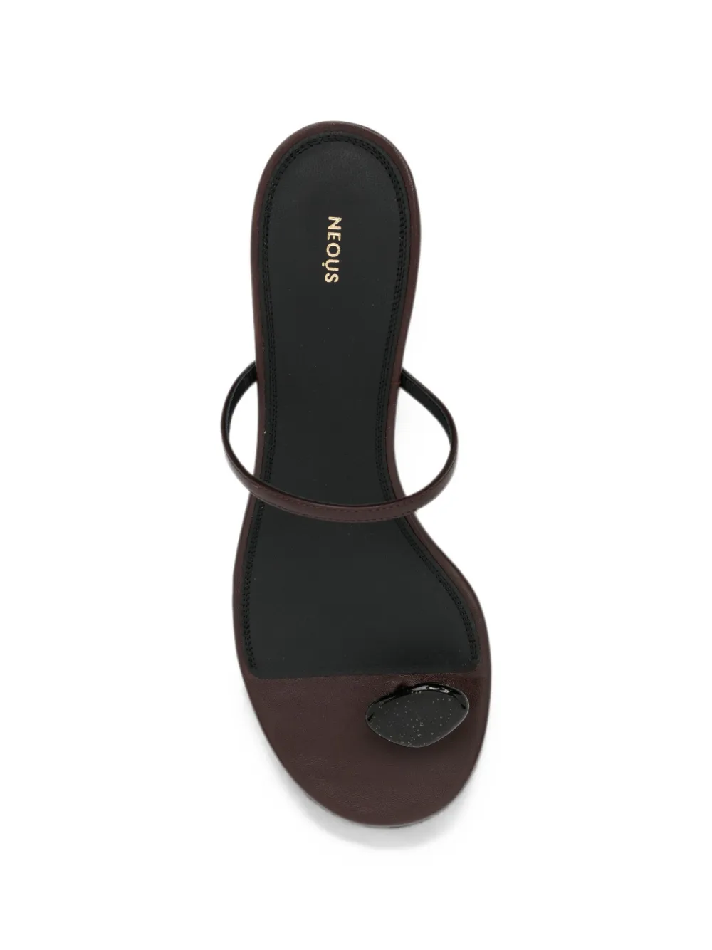NEOUS pebble-embellished thong sandals Bruin