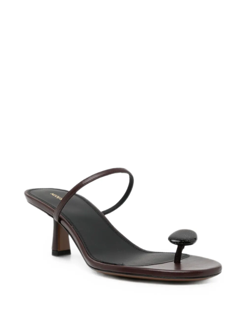 NEOUS pebble-embellished thong sandals Bruin