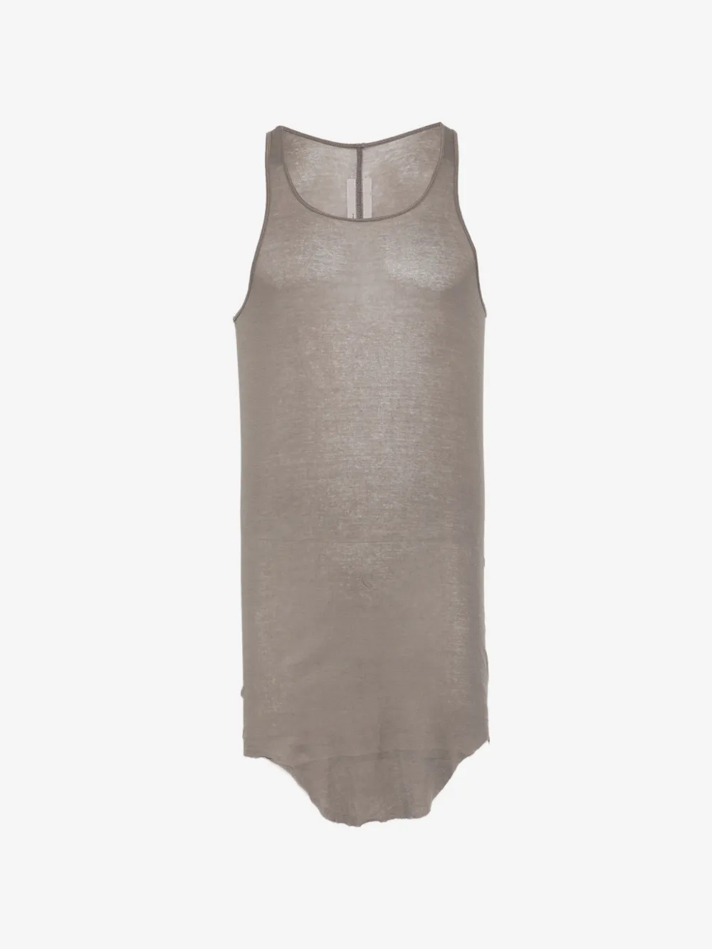 Rick Owens топ в рубчик | серый | Image 1