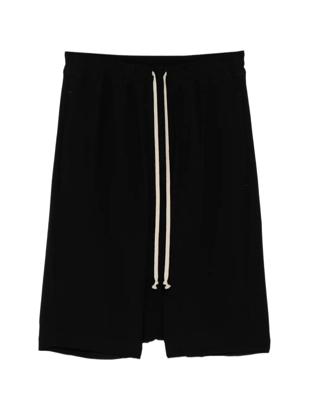 Rick Owens Rick dropped-crotch shorts - Schwarz