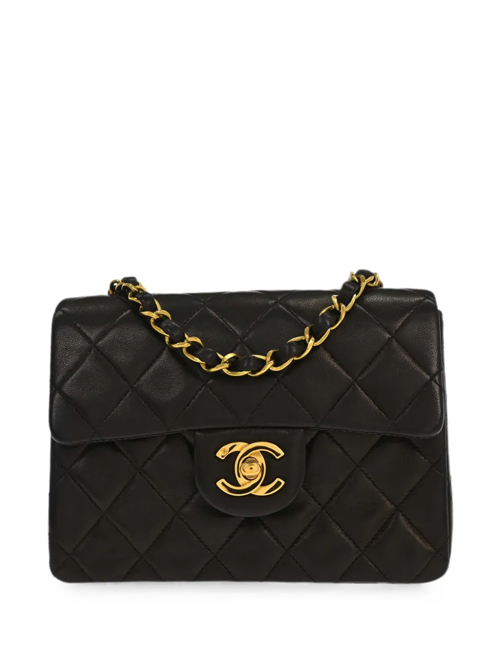 CHANEL Pre-Owned Borsa a spalla Classic Flap mini 1992 - Nero
