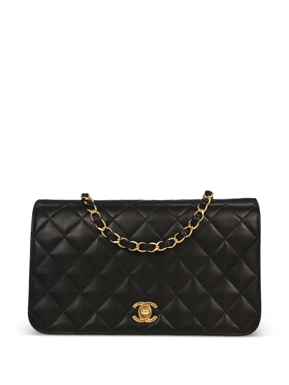 CHANEL Pre-Owned Borsa a spalla Full Flap piccola 2003 - Nero