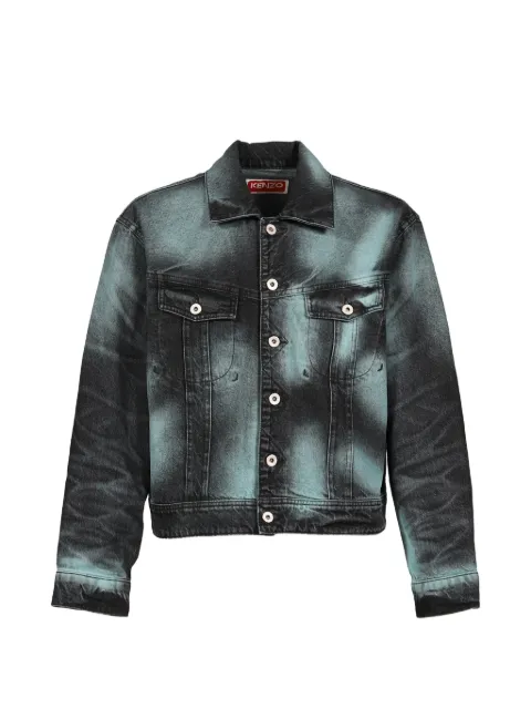 Kenzo Boke Heart logo-print denim jacket