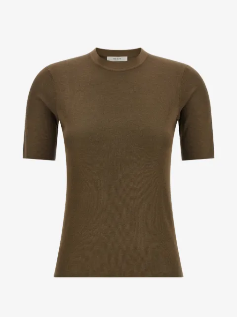 The Row Ozzi short-sleeve top