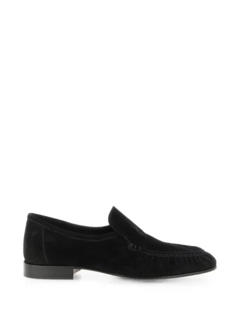 The Row Soft Two suede loafers