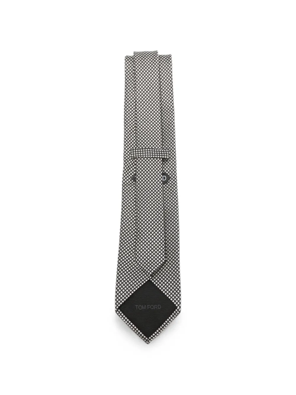 TOM FORD Stropdas met patroon Zwart