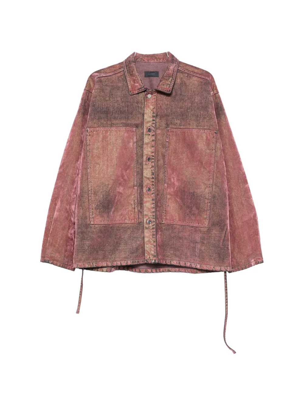 Haikure Legacy drawstring-waistband jacket - Rosa