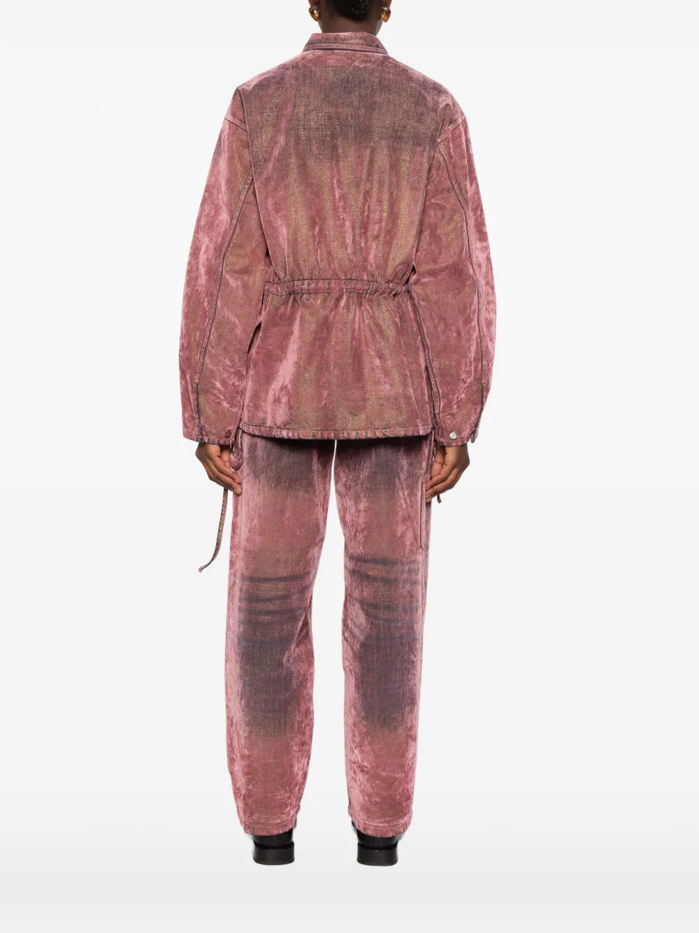 Haikure Legacy jack met trekkoordtaille Roze