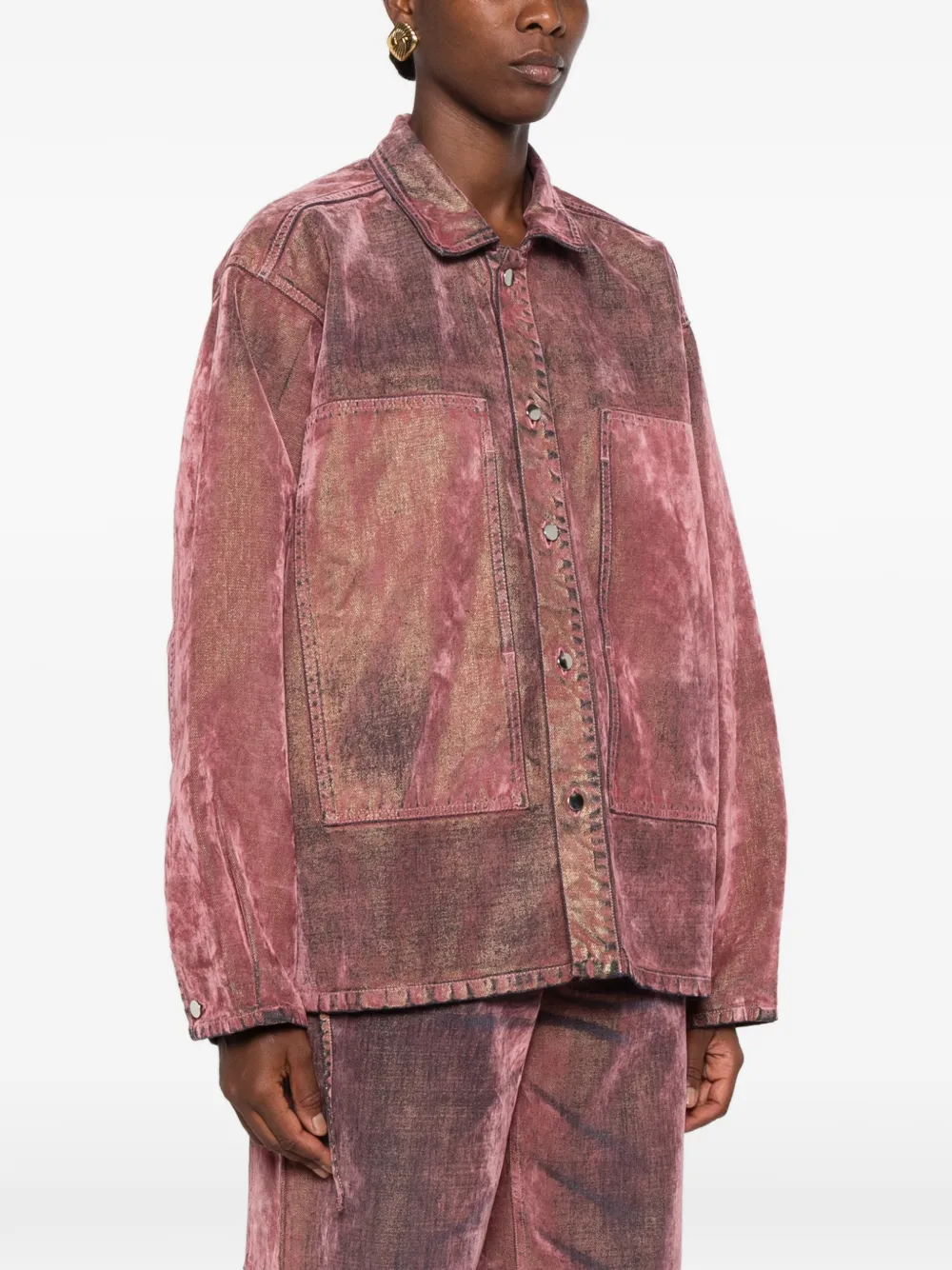 Haikure Legacy jack met trekkoordtaille Roze