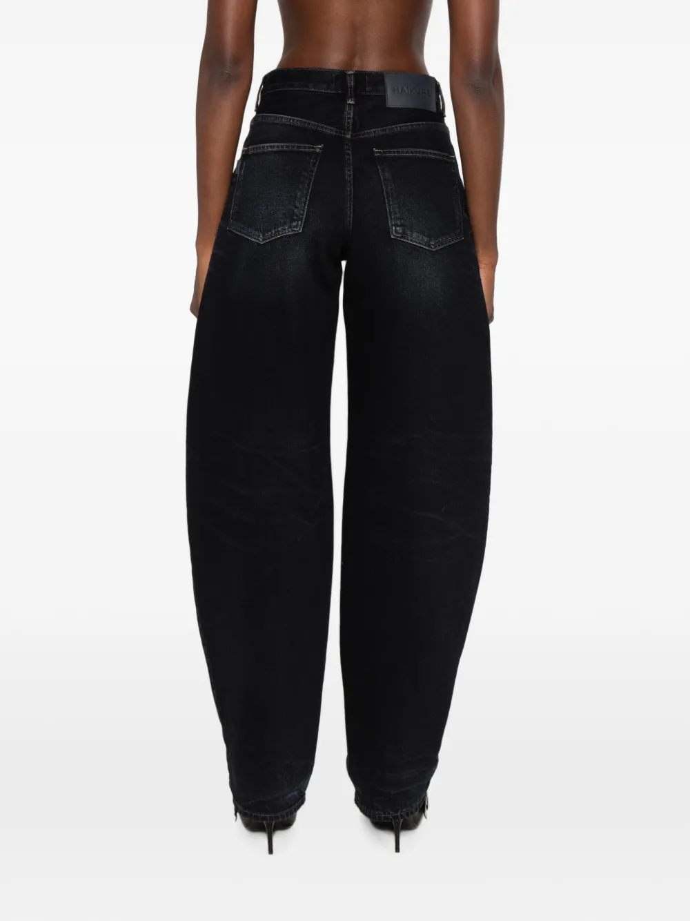 Haikure Jeans met vervaagd effect Blauw