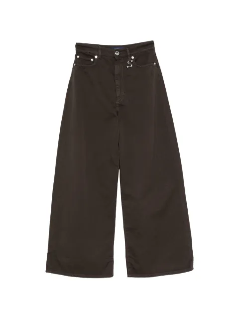 Sportmax S-detail wide-leg jeans