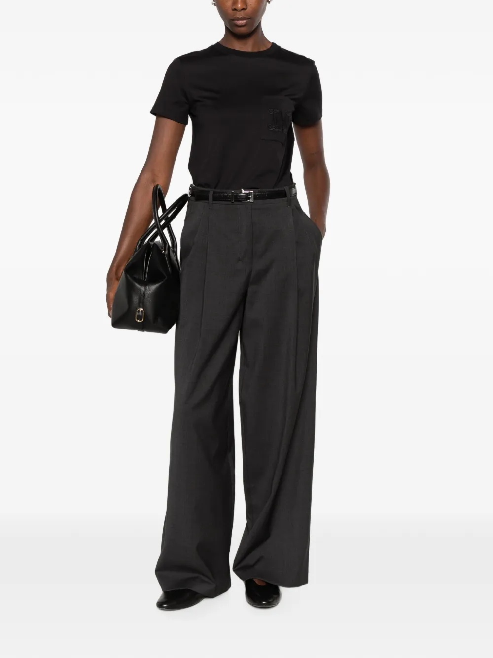 Max Mara Papaia T-shirt Zwart