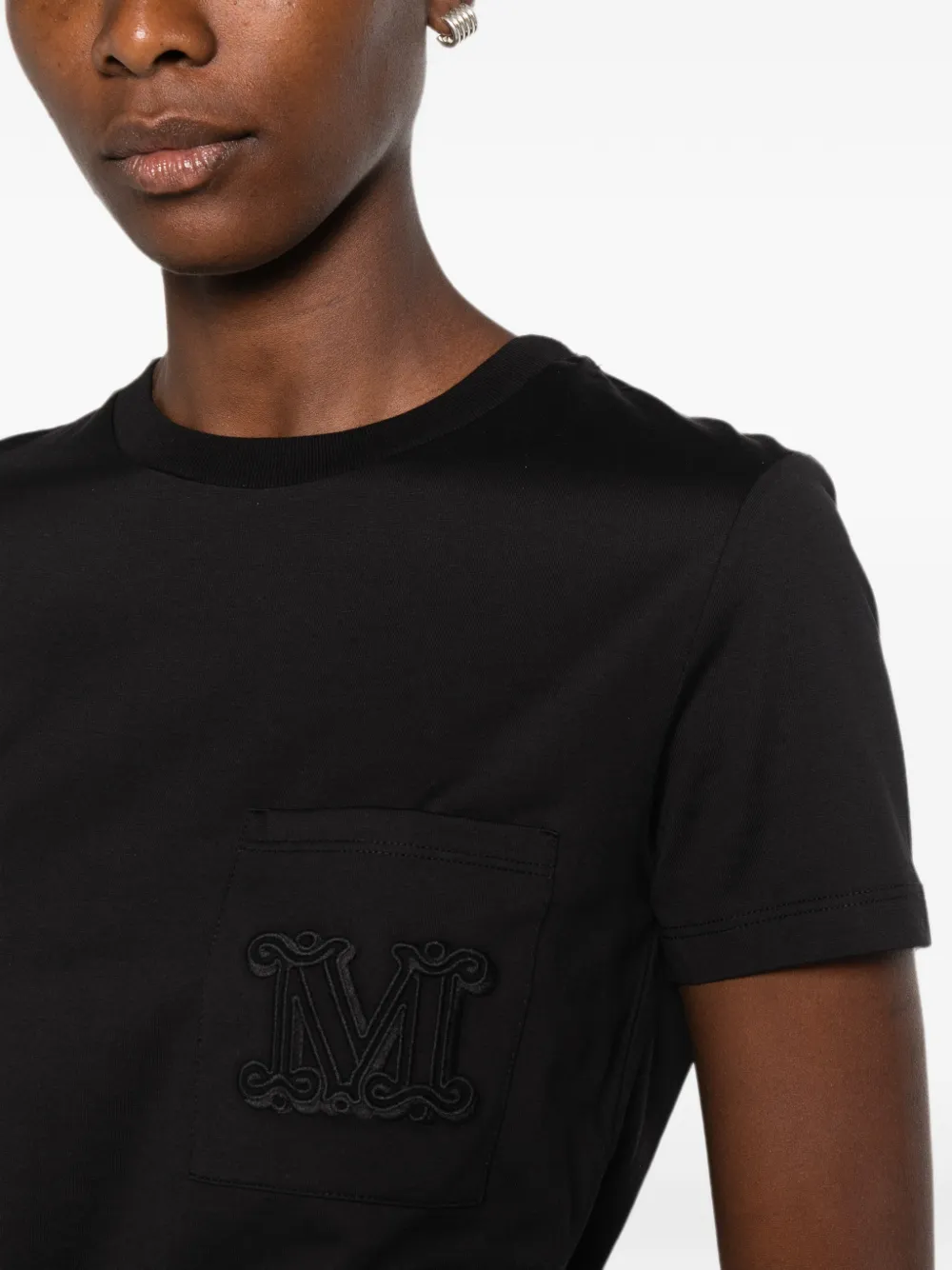Max Mara Papaia T-shirt Zwart