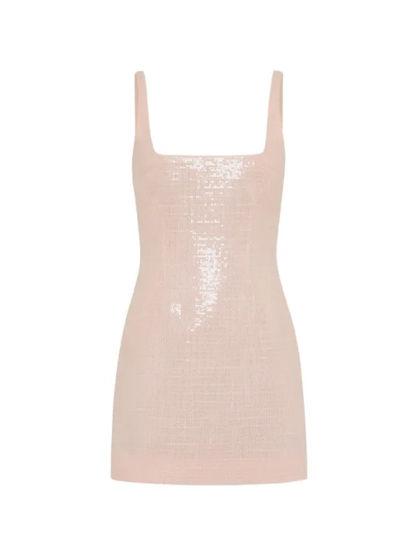 16Arlington Sior Mini Sequin-embellished Dress in Pink